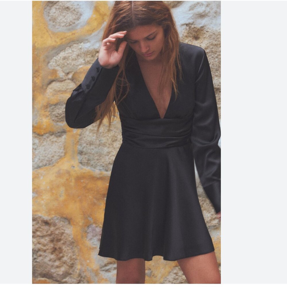 Zara Black Mini Dress
